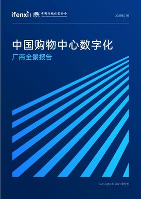 数衍科技入选《中国购物中心数字化厂商全景报告》